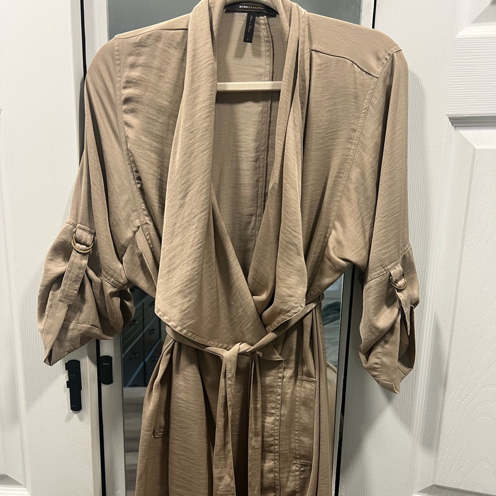BCBGMaxAzria Khaki Dress